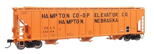 Walthers Proto 920-106196 55' Evans 4780 Covered Hopper RTR Hampton Co-op USLX #26264