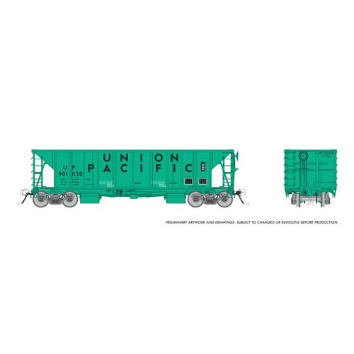 Rapido HO 158021A NCS Ballast Hopper Union Pacific Early