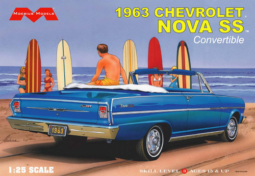 Moebius Models 2318 1963 Chevrolet Nova SS Convertible
