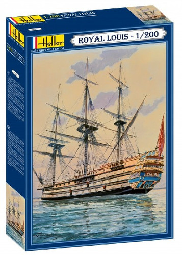 Heller 80892 1/200 Le Royal Louis Model Sailing Ship