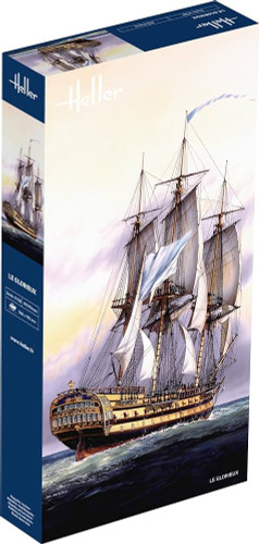 Heller 80889 1/150 Le Glorieux Model Sailing Ship