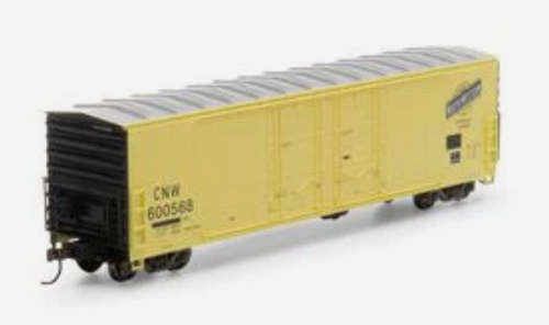 Athearn HO 67947 Evans 50' Double Door Plug Boxcar Chicago & NorthWestern 600568