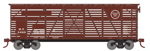 Athearn HO 76001 Missouri Pacific 40' Stock Car 54169