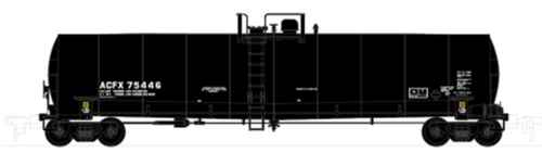 Atlas HO #1637-2 ACF 23,500 Gallon Tank Car Lonza Inc (ACFX) #75455