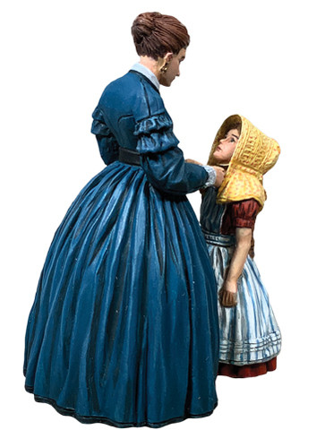 WBritain 35036 “Her Bonnie New Bonnet” 1860s Woman with Child Historical Figure