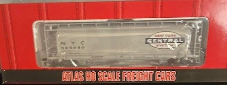 Atlas HO #1937-2 ACF 3 Bay Cylindrical Hopper NYC #885980