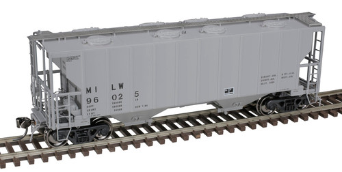 Atlas HO 20007121 Master Portec 3000 Covered Hopper Milwaukee Road 96025