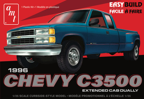 AMT 1409 1996 Chevrolet C-3500 Dually Pickup Easy Build