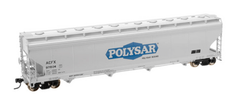 Atlas HO 20000442 Master ACF 5701 Centerflow Plastics Hopper Polysar #97604