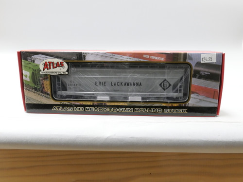 Atlas HO #1401-2 ACF 4650 3-Bay Centerflow Hopper Car Erie Lackawanna #20128