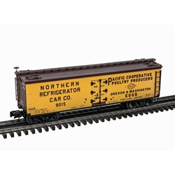 Atlas O 3001685-2 40' Wood Reefer Pacific Cooperative Poultry (NRCC) #9019