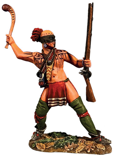 W Britain 16087 Clash Of Empires Native Warrior Attacking With War Club