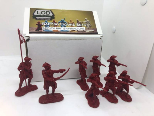 LOD Enterprises Plastic Figure Set 031 British Firing Line