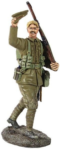 WBritain 1914 British Infantry Marching Waving Cap - 1 Piece Set in Clamshell Pack