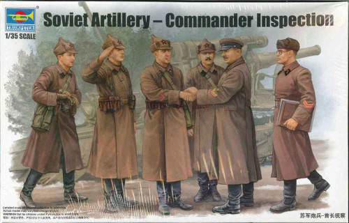 Trumpeter 428 Soviet Artillery Commander Inspection