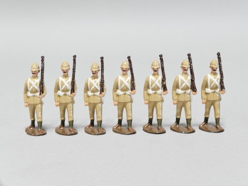 British Line Infantry Marching at Slope 1890 54mm Rolf W. Nelson Toy Soldiers