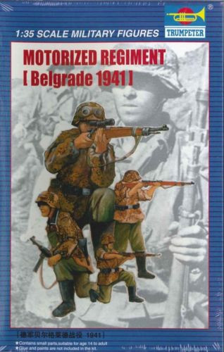 Trumpeter Plastic Model Kit 00403 Motorized Regiment Belgrade 1941 1:35 Scale