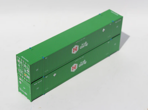 JTC Model Trains N Hub Group Set 3 NHHU 53' 8-55-8 Corrugated Containers