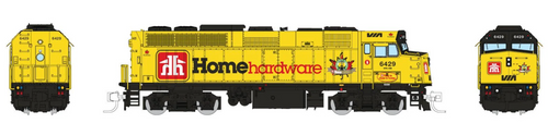 Rapido N Scale Locomotive 580519 F40PH-2D (DC/DCC/Sound) VIA Rail Home Hardware #6429