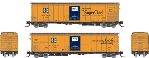 Rapido N Scale 561011A Santa Fe RR-56 Mechanical Reefer SFRP Mixed Slogan