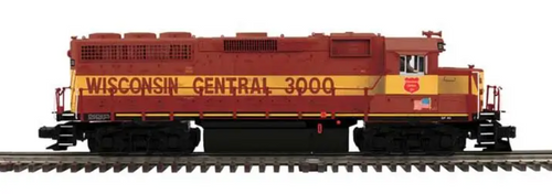 Atlas O Premier 30138581 GP40 Locomotive Wisconsin Central 3021 (Maroon/Yellow/Black) 3RL