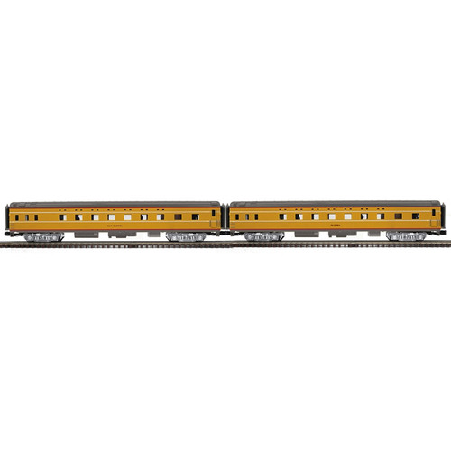 ATLAS 3001962 O PREMIER 70' STREAMLINE PASSENGER UNION PACIFIC 2 CAR SET