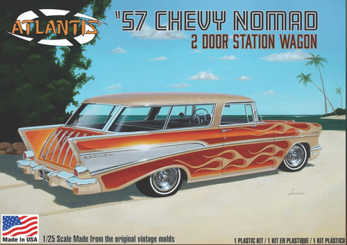 Atlantis Model Kit #1260 1957 Chevy Nomad 1/25