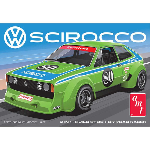 AMT #1476 Volkswagen Scirocco "T/A Champ" 1:25 Scale Model Kit