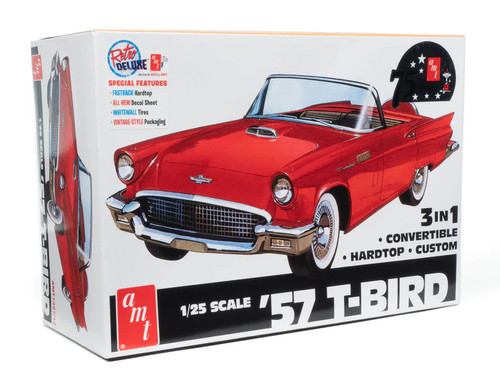 AMT #1397 1957 Ford Thunderbird 1/25 Scale Model Kit