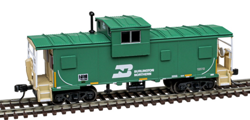 Atlas #50007303 Master N Extended Vision Caboose Burlington Northern #12554