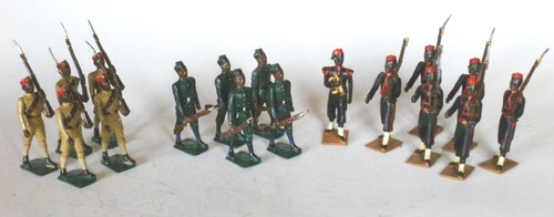 Eriksson North African and Indian troops Vintage Historical Figures