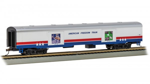 Bachmann 19904 HO Exhibit Car American Freedom Train 104 1836-1856