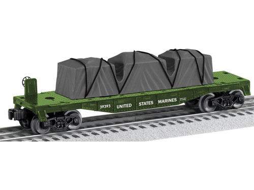 Lionel 6-39393 USA Marines Flat Car