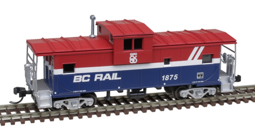 Atlas 20007931 Master HO Extended Vision Caboose BC Rail #1878