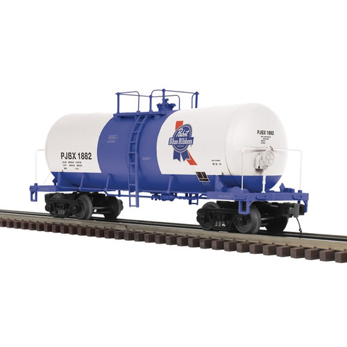 Atlas O 3001760 3RL FUNNEL FLOW TANK CAR PJBX [PABST BLUE RIBBON] 1882, 1950