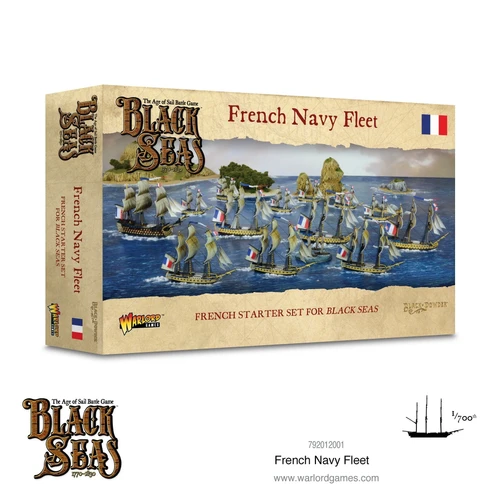 Warlord Games Black Seas 792012001 French Navy Fleet (1770 - 1830)