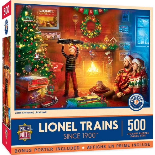 MasterPieces Lionel Trains Christmas 500 Piece Jigsaw Puzzle