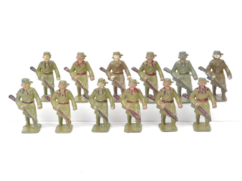 Lincoln Logs LL15 American Pioneer Figures Version