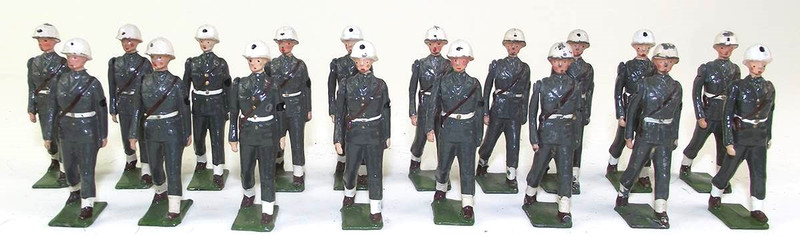 WBritain Britains F rom Set 2021 US Military Police Historical Figures