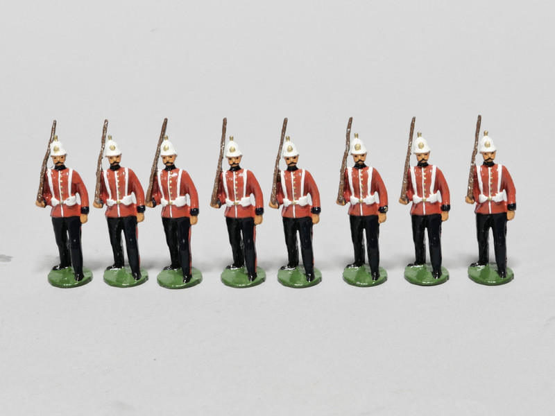 Royal Sussex Regiment Marching 54mm Rolf W. Nelson Toy Soldiers