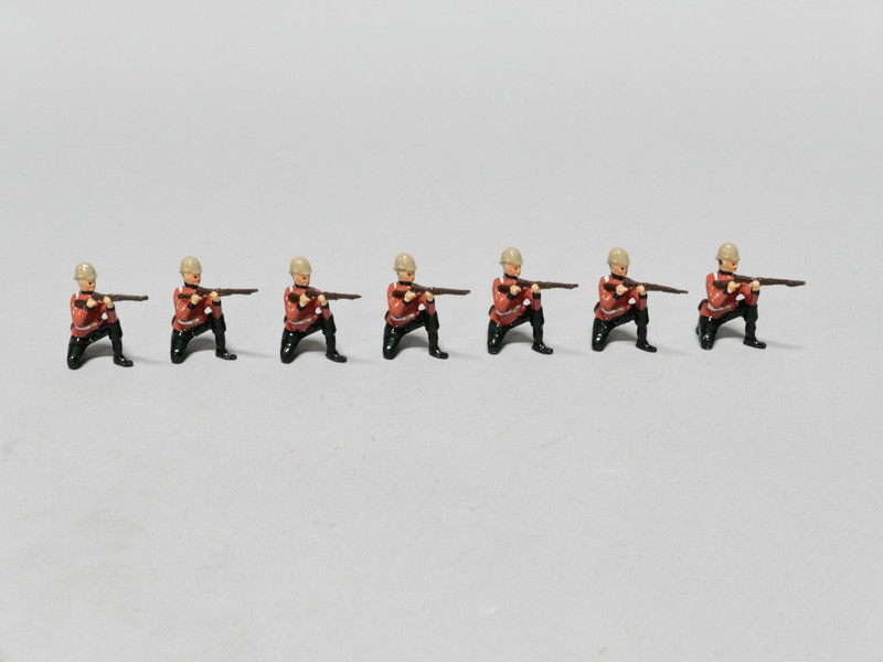 British Infantry Kneeling Firing 54mm Rolf W. Nelson Toy Soldiers