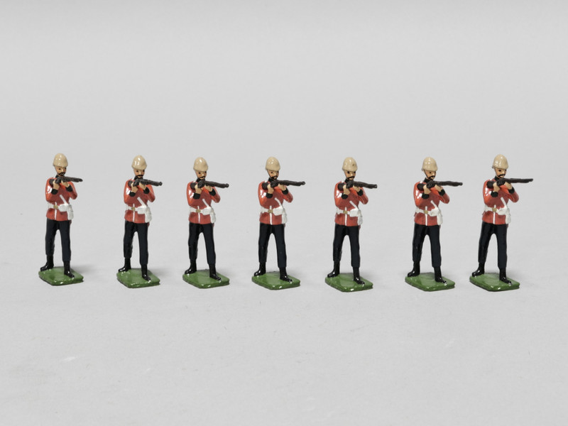 British Line Infantry Standing Firing 54mm Rolf W. Nelson Toy Soldiers