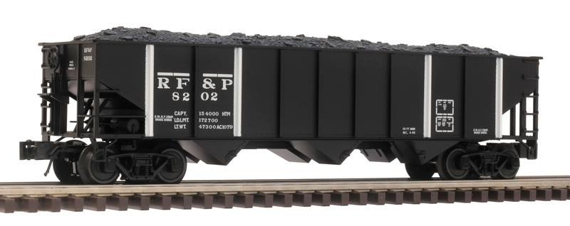 Atlas O Trainman AAR 70 Ton 3-Bay Open Hopper 8219 3-RL