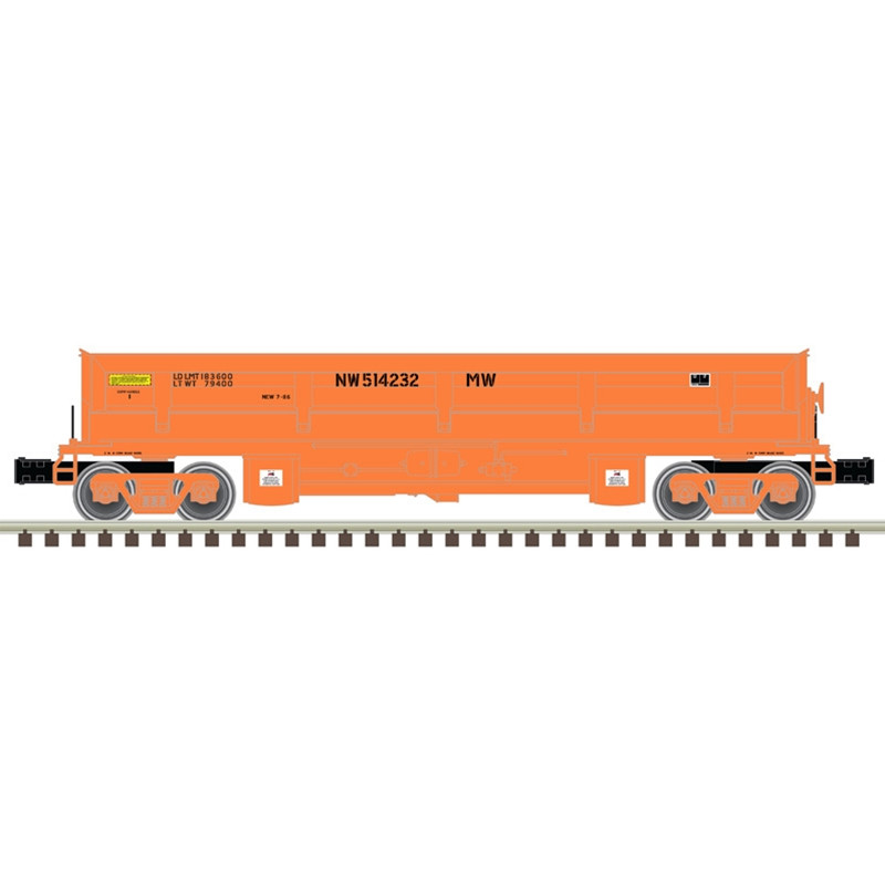 Atlas Premier O Operating Dump Car Norfolk & Western 3RL #514270