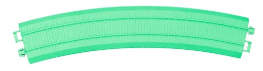 Atlas Trainkids Glow in the Dark 18" Radius Curve 6pcs