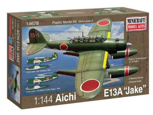 Minicraft 14678 Aichi Jake E13A Plastic Model Kit 1:144 Scale