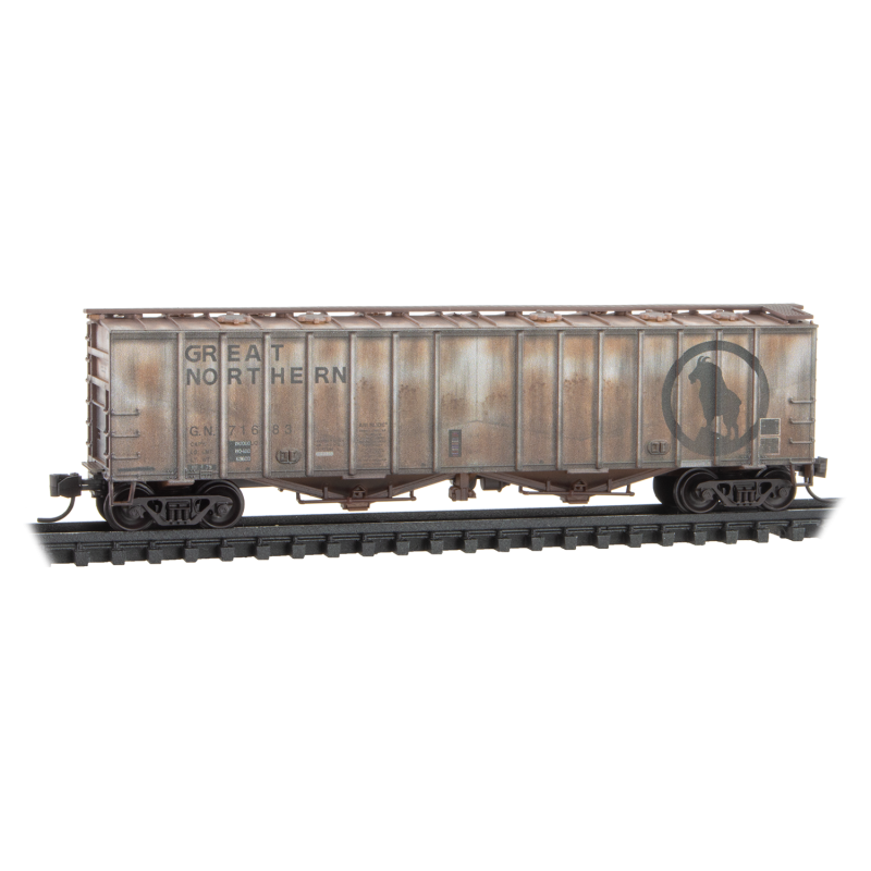 Microtrains N Scale 09844210 Great Northern Weathered 50' Hopper