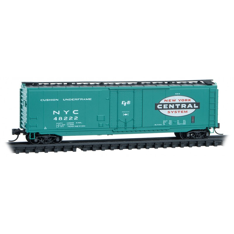 Microtrains N Scale 03200550 New York Central 50' Box Car Plug Door