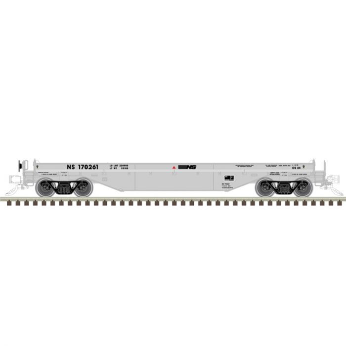 Atlas Trains 50004893 N 42ft Coil Steel Car with Fishbelly Side Sill Norfolk Southern Class CS 24, #170003