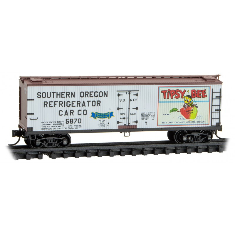 Micro-trains N Scale 049 00 941 MT&L Tipsy Bee Billboard Boxcar #5870